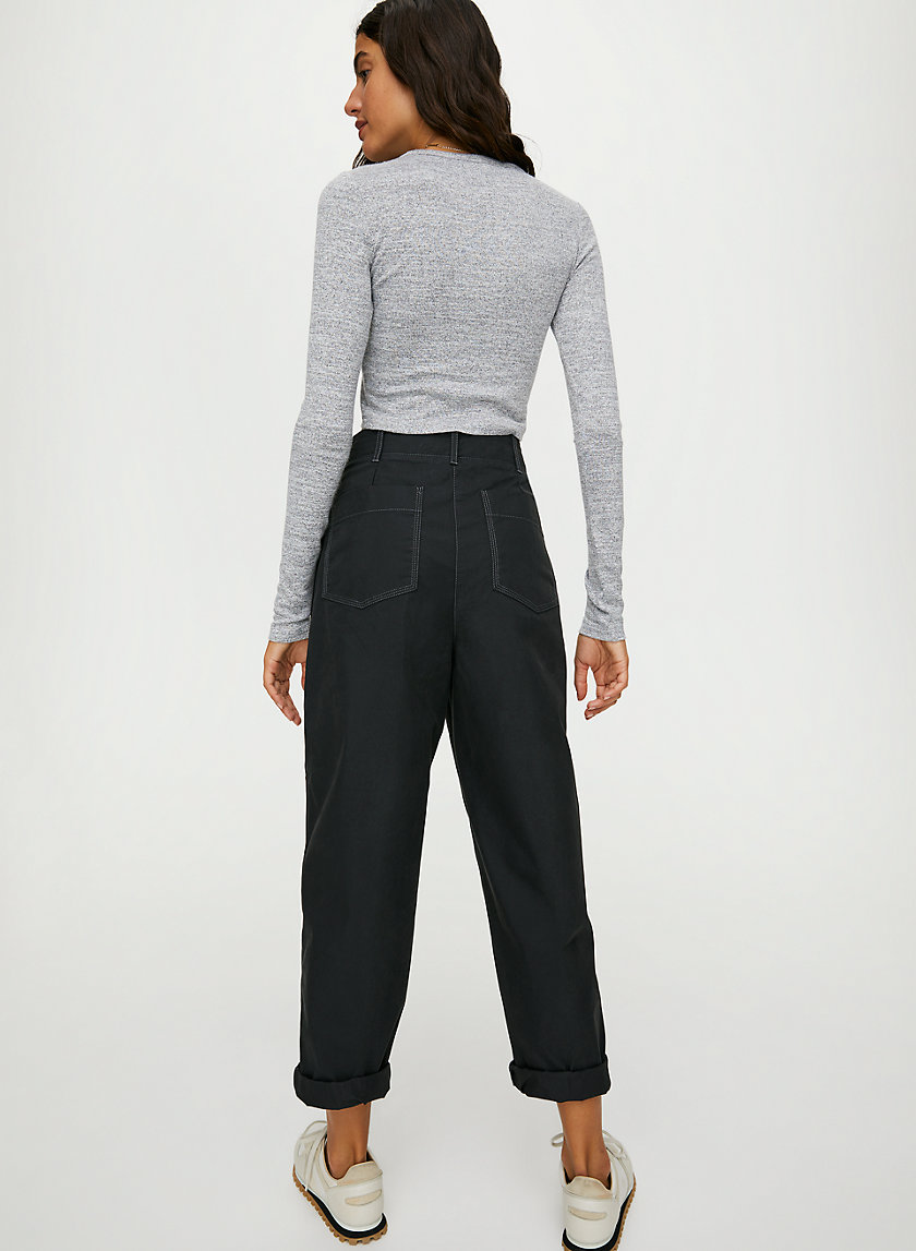 DAY-OFF PANT - Relaxed high-waisted pant DAY-OFF PANT - Relaxed high-waisted pant