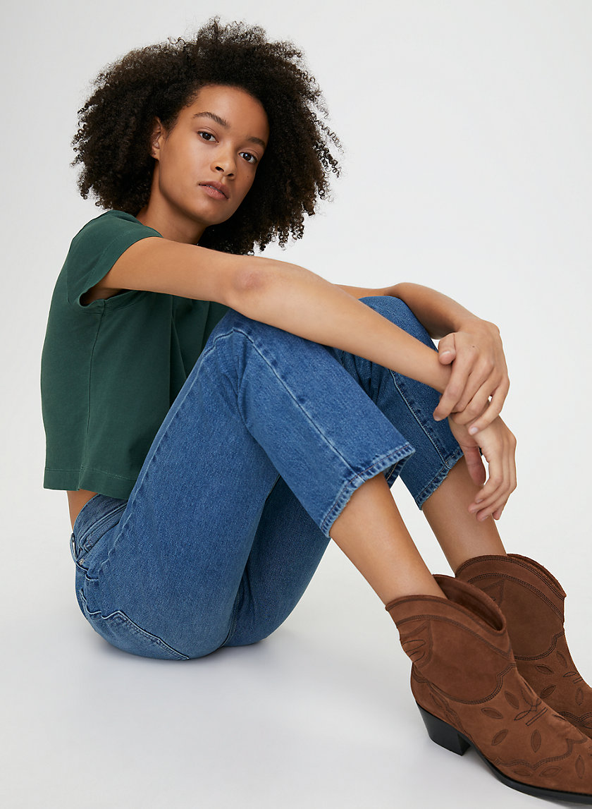 DAD JEAN - Mid-rise, loose-fit jean DAD JEAN - Mid-rise, loose-fit jean