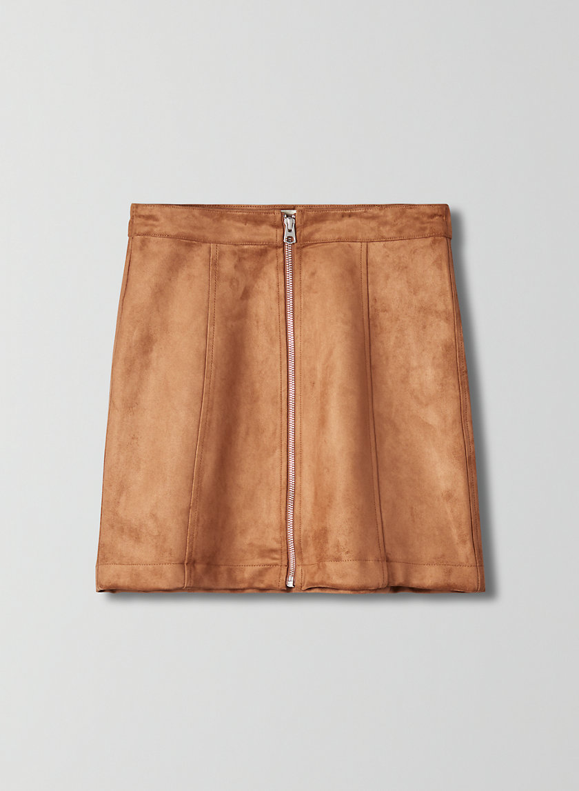 wilfred suede skirt