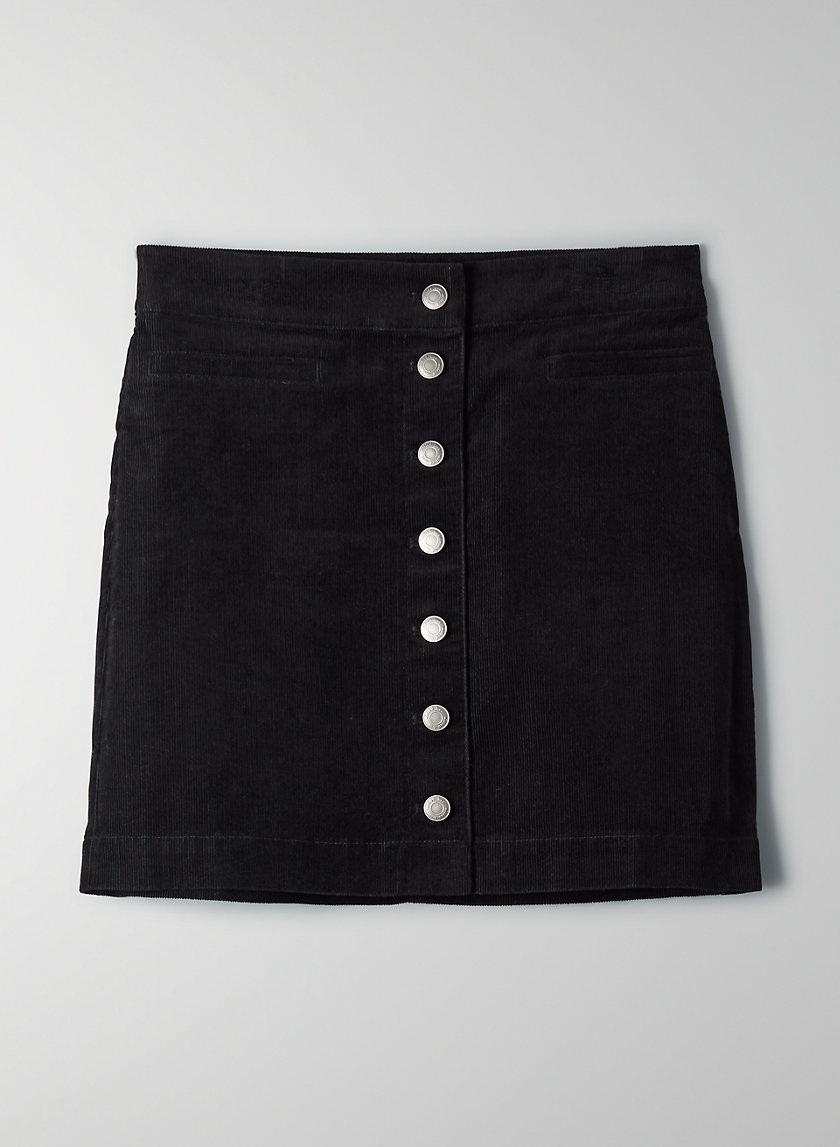 KARMEN SKIRT - Corduroy mini skirt