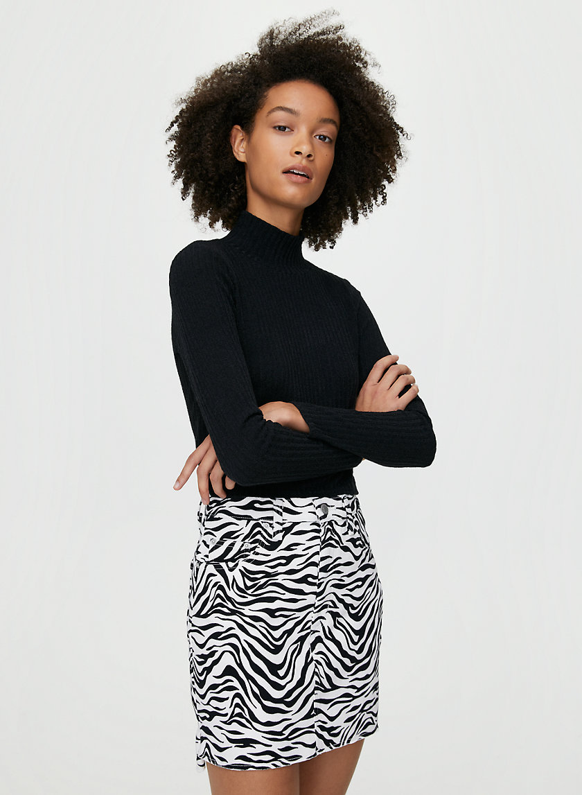 TANIT SKIRT - Zebra print skirt TANIT SKIRT - Zebra print skirt