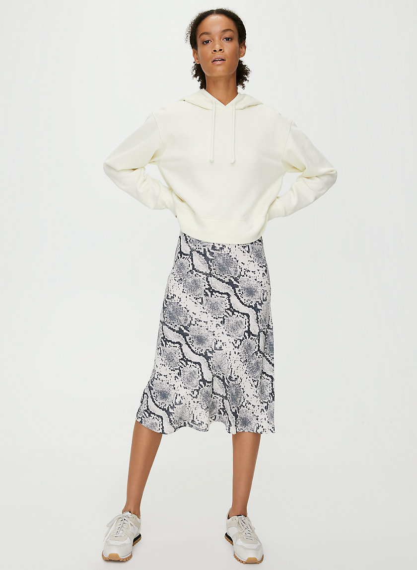 KYRA SKIRT - Python-print slip skirt KYRA SKIRT - Python-print slip skirt