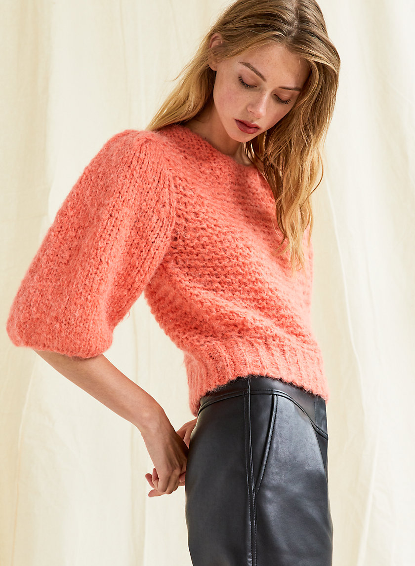 LINDY SWEATER - Alpaca knit sweater LINDY SWEATER - Alpaca knit sweater