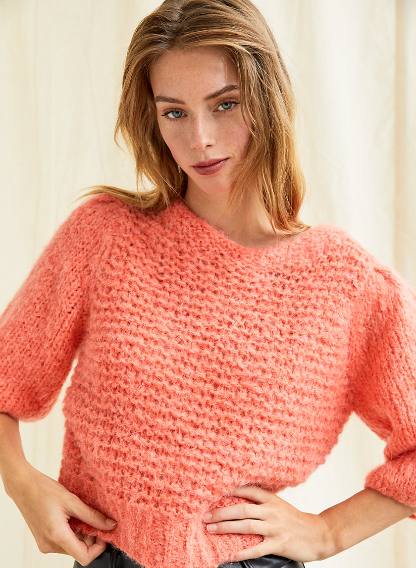 LINDY SWEATER - Alpaca knit sweater LINDY SWEATER - Alpaca knit sweater
