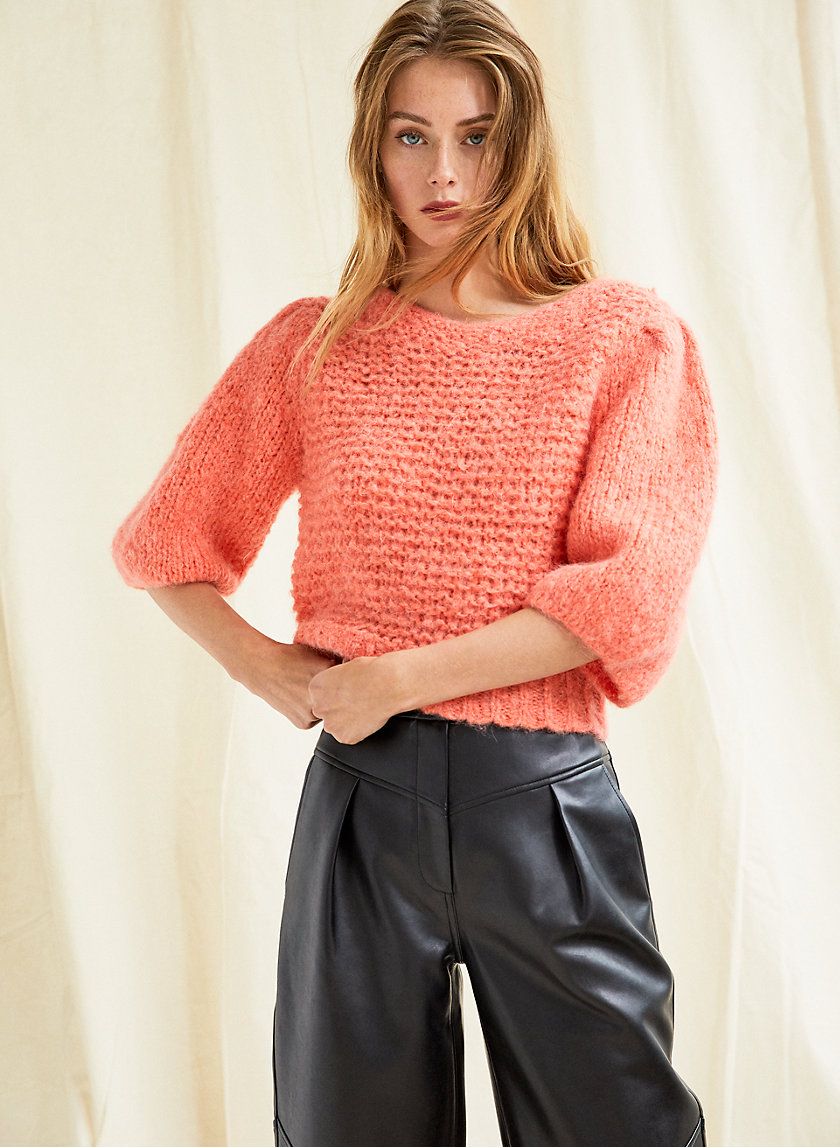 LINDY SWEATER - Alpaca knit sweater LINDY SWEATER - Alpaca knit sweater