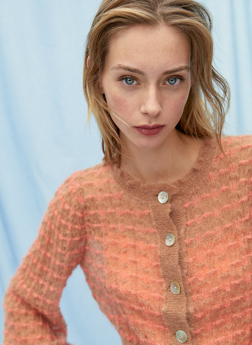 POLKA SWEATER - Crew-neck pointelle sweater POLKA SWEATER - Crew-neck pointelle sweater
