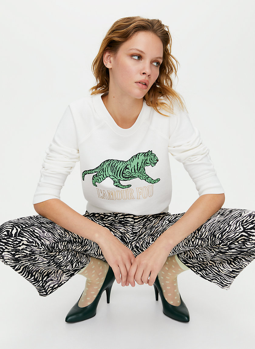 POSEY SWEATSHIRT - Cropped graphic sweater POSEY SWEATSHIRT - Cropped graphic sweater