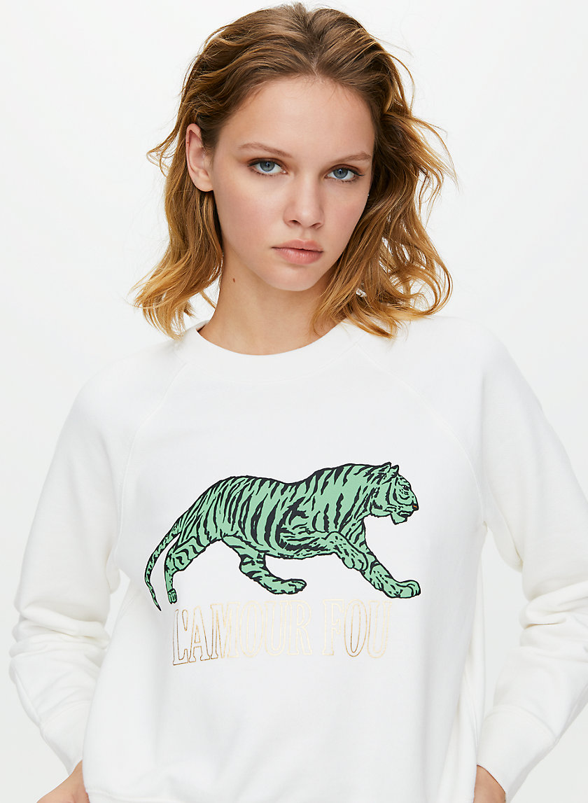 POSEY SWEATSHIRT - Cropped graphic sweater POSEY SWEATSHIRT - Cropped graphic sweater