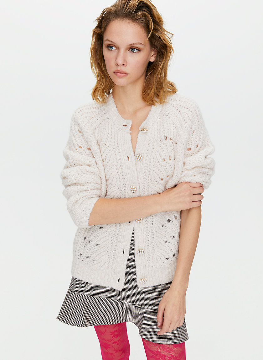ROSELLA SWEATER - Alpaca cardigan ROSELLA SWEATER - Alpaca cardigan