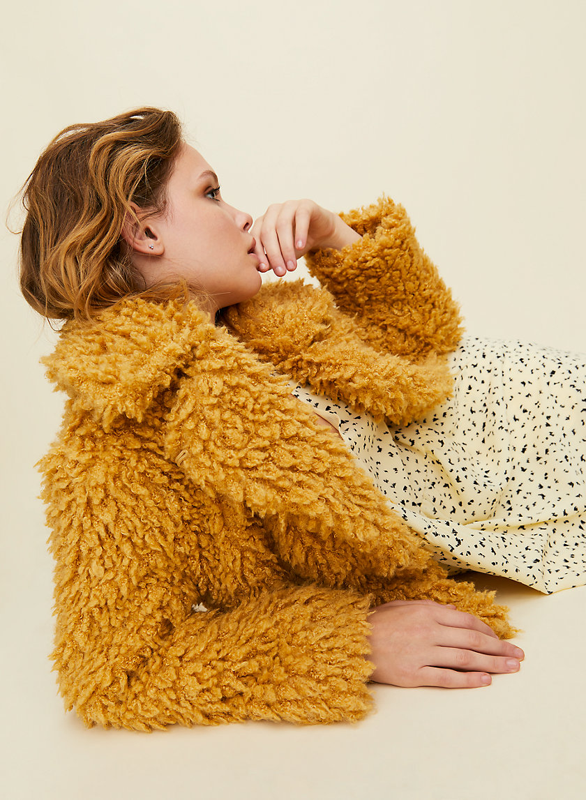 SPRITZ JACKET - Cropped sherpa jacket SPRITZ JACKET - Cropped sherpa jacket