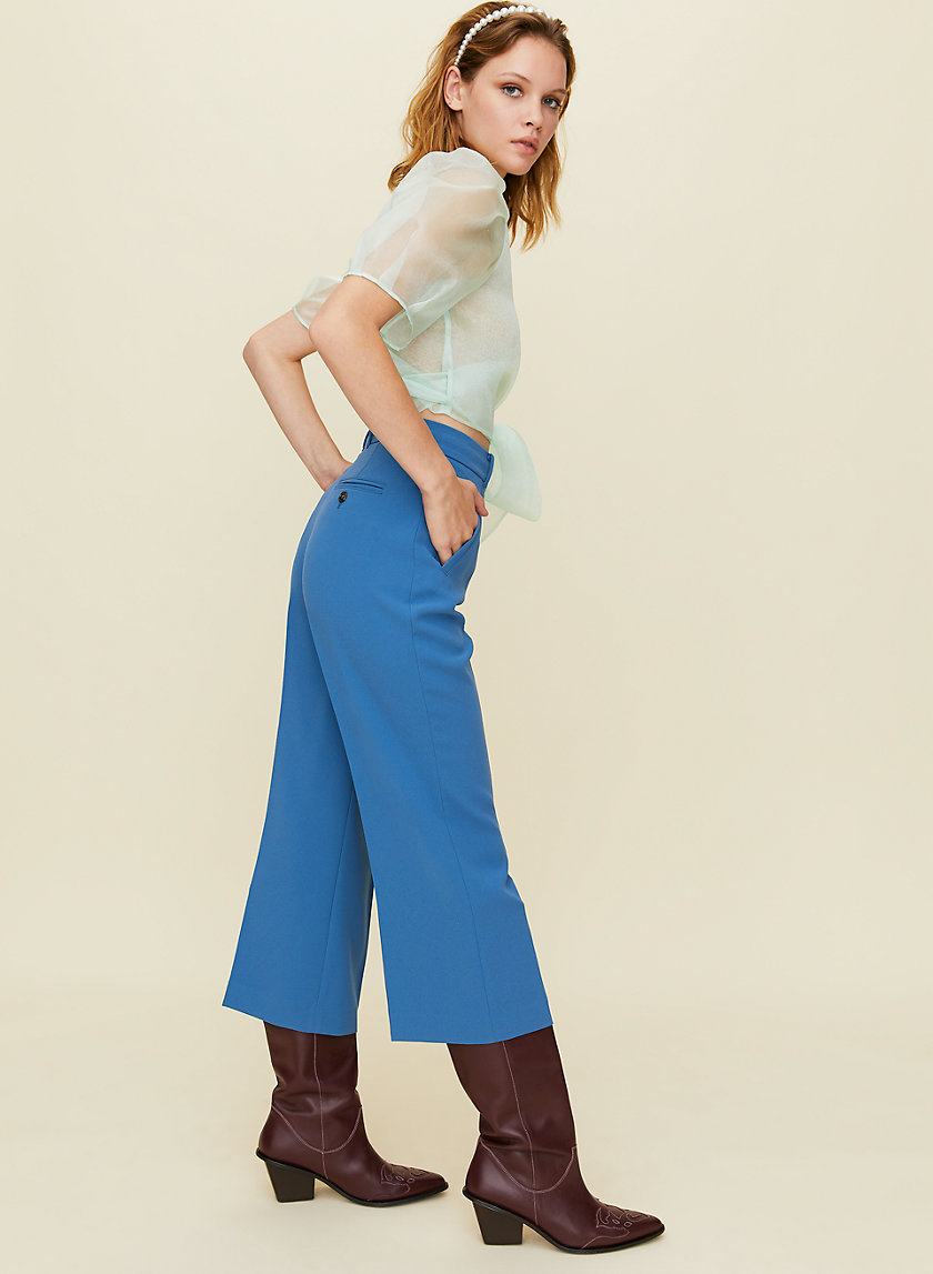NEGRONI PANT - High-waisted cropped pants NEGRONI PANT - High-waisted cropped pants