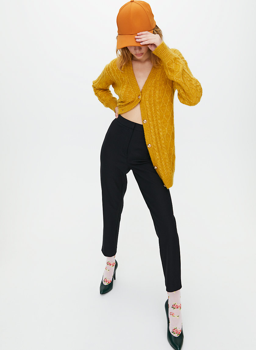 MARTINI PANT - High-rise cigarette pants MARTINI PANT - High-rise cigarette pants