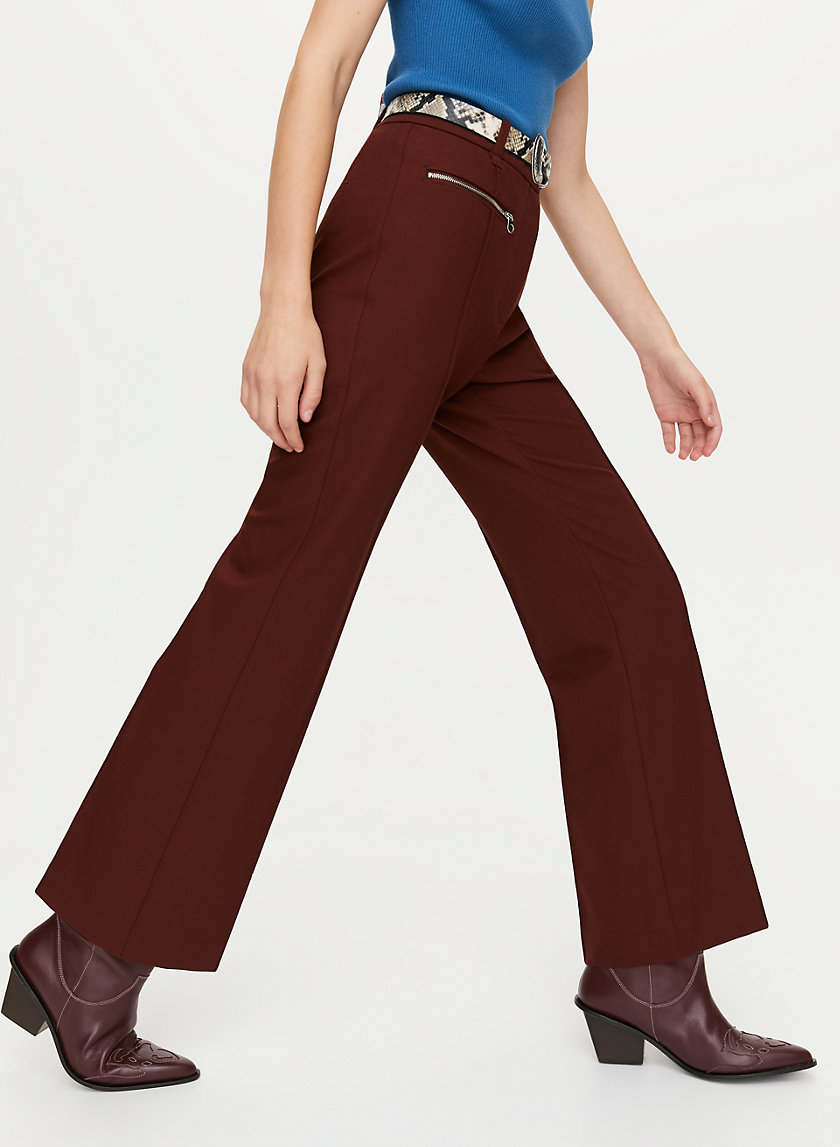 BELLINI PANT - High-rise flared pant BELLINI PANT - High-rise flared pant