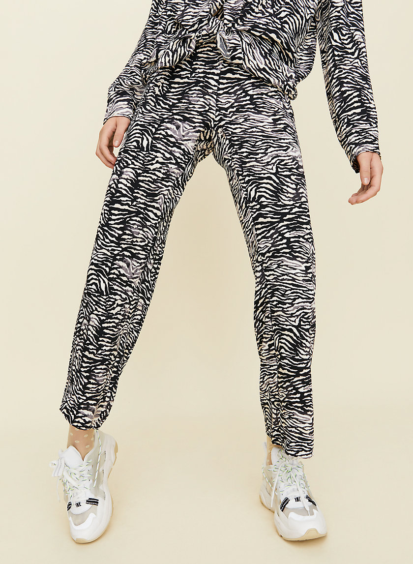 JULEP PANT - Zebra print trousers JULEP PANT - Zebra print trousers