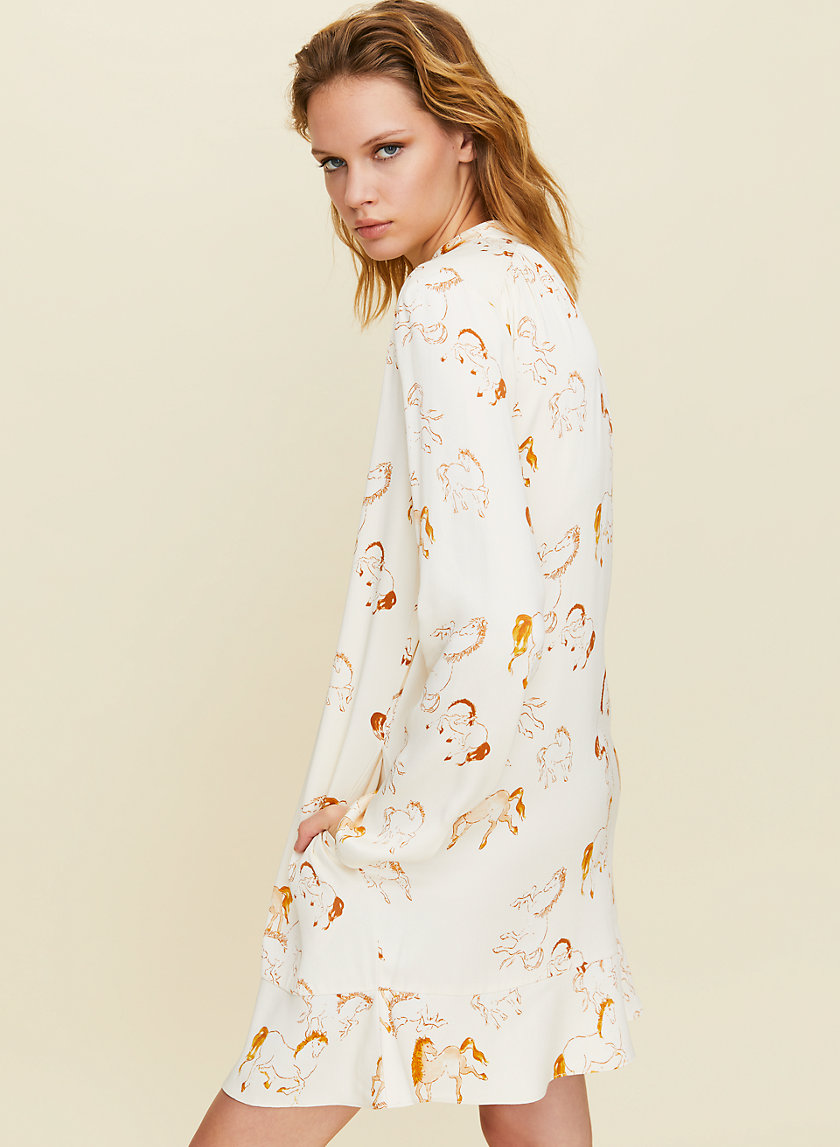 HONEYSUCKLE DRESS - Long-sleeve mini dress HONEYSUCKLE DRESS - Long-sleeve mini dress