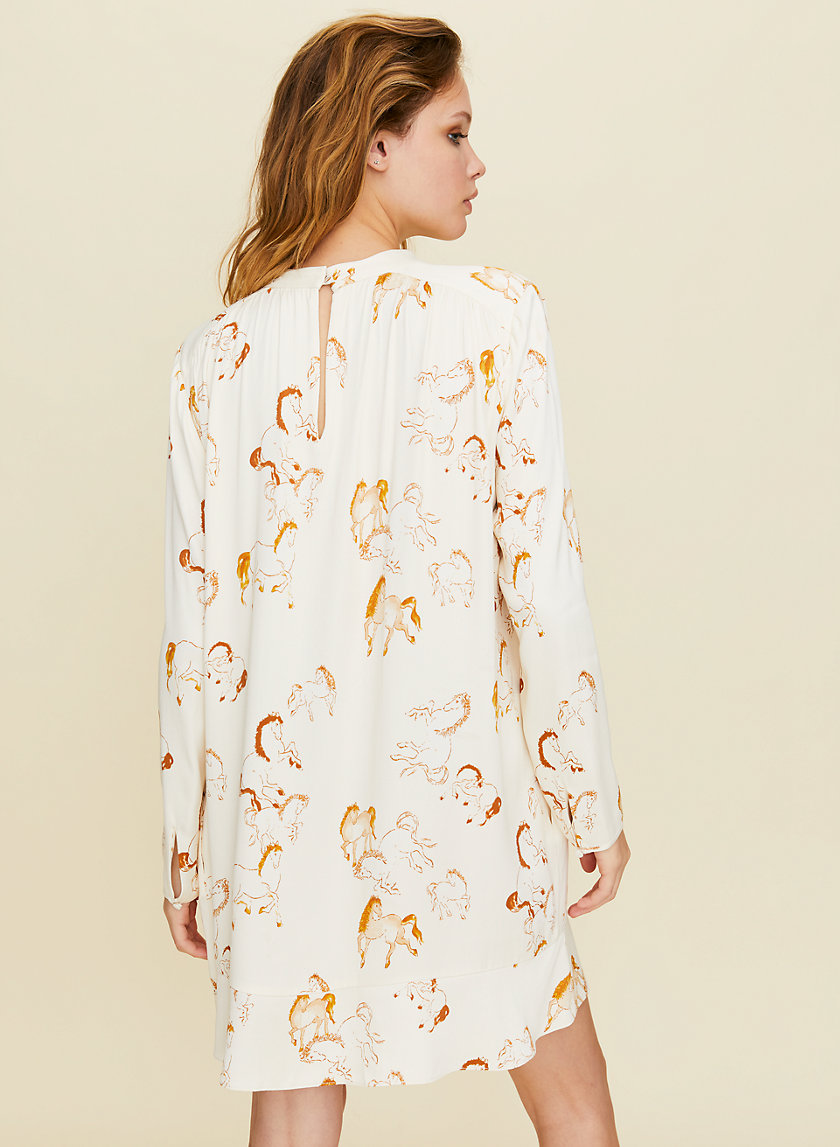 HONEYSUCKLE DRESS - Long-sleeve mini dress HONEYSUCKLE DRESS - Long-sleeve mini dress