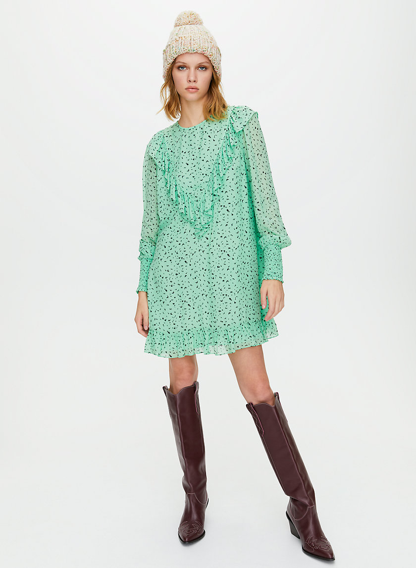 GIMLET DRESS - Ruffled shift dress GIMLET DRESS - Ruffled shift dress