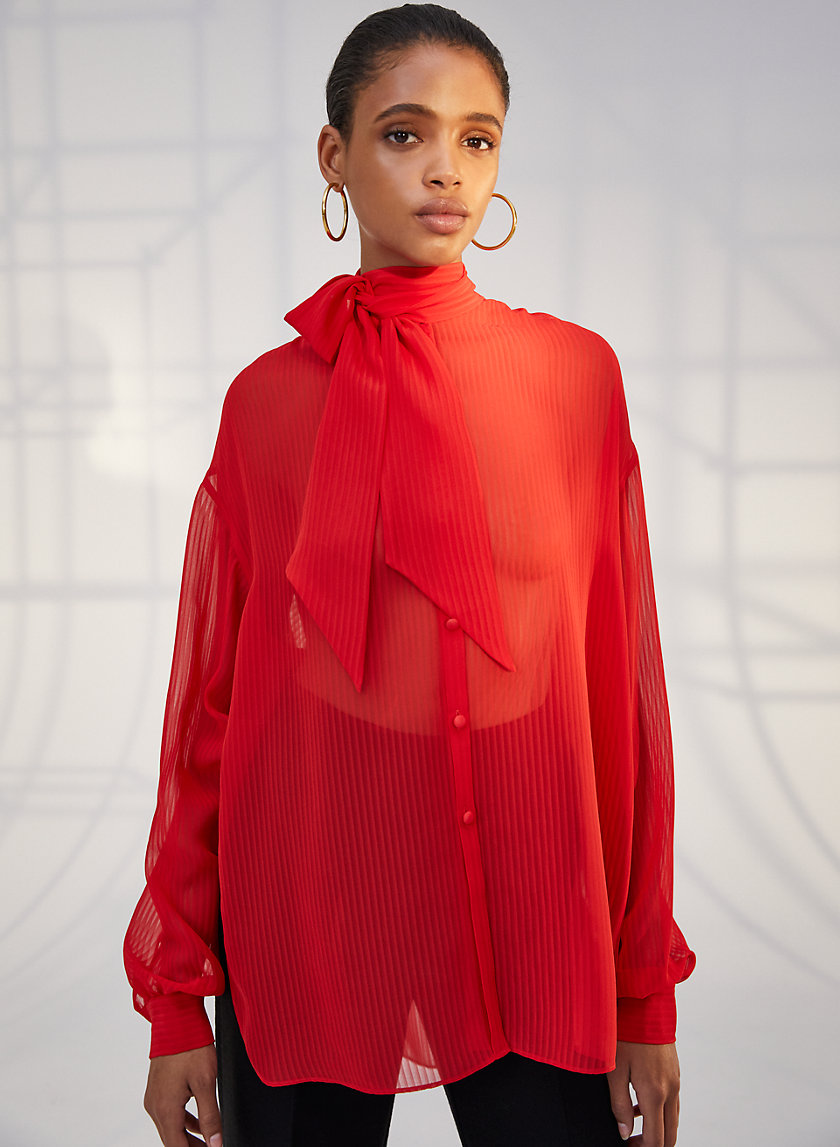LUXEMBOURG BLOUSE - Oversized button-up blouse LUXEMBOURG BLOUSE - Oversized button-up blouse
