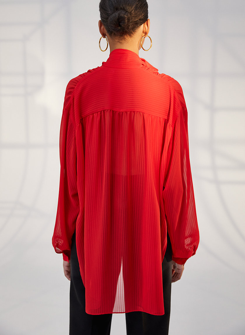 LUXEMBOURG BLOUSE - Oversized button-up blouse LUXEMBOURG BLOUSE - Oversized button-up blouse