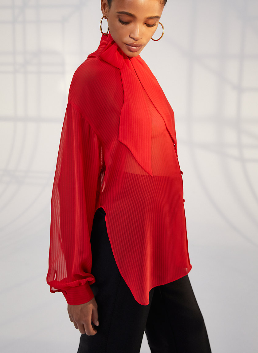 LUXEMBOURG BLOUSE - Oversized button-up blouse LUXEMBOURG BLOUSE - Oversized button-up blouse