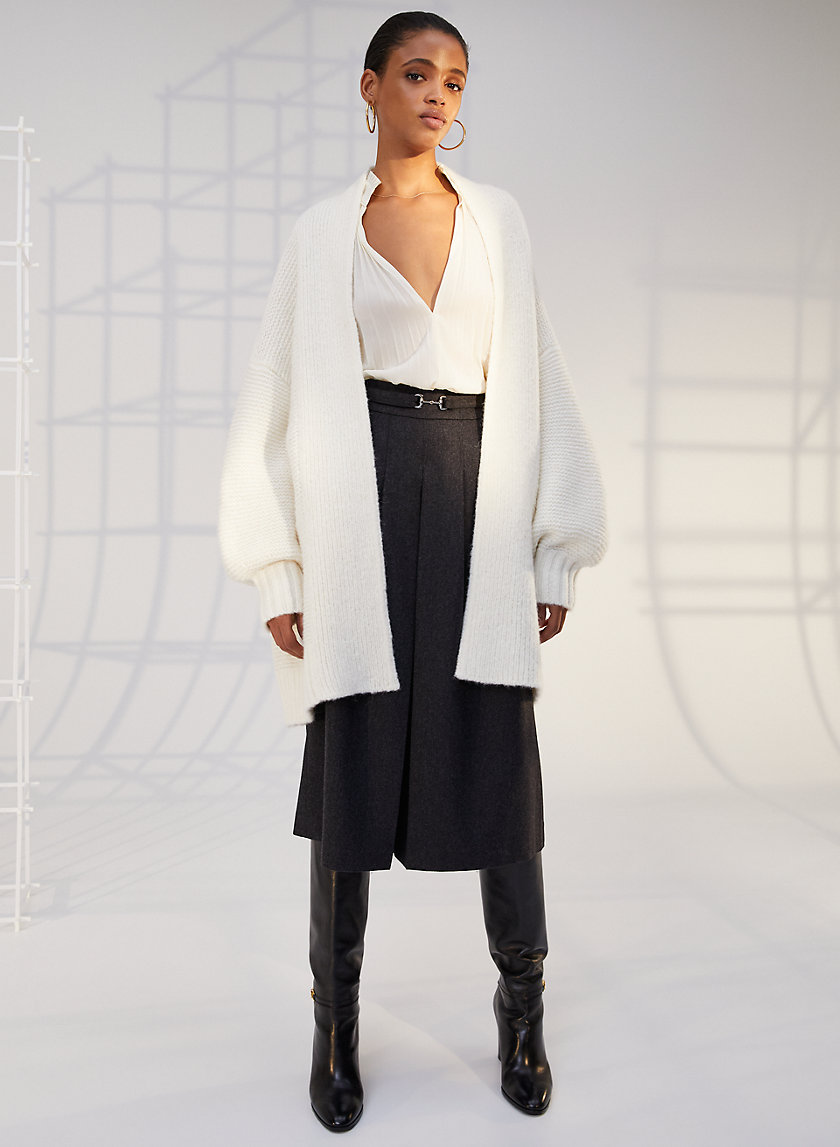 GRIFFITH CARDIGAN - Oversized wool cardigan GRIFFITH CARDIGAN - Oversized wool cardigan