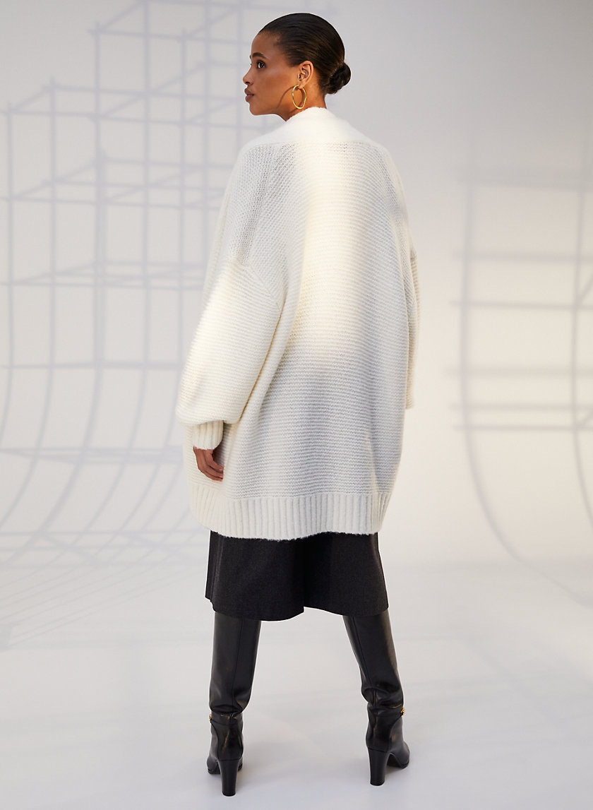 GRIFFITH CARDIGAN - Oversized wool cardigan GRIFFITH CARDIGAN - Oversized wool cardigan
