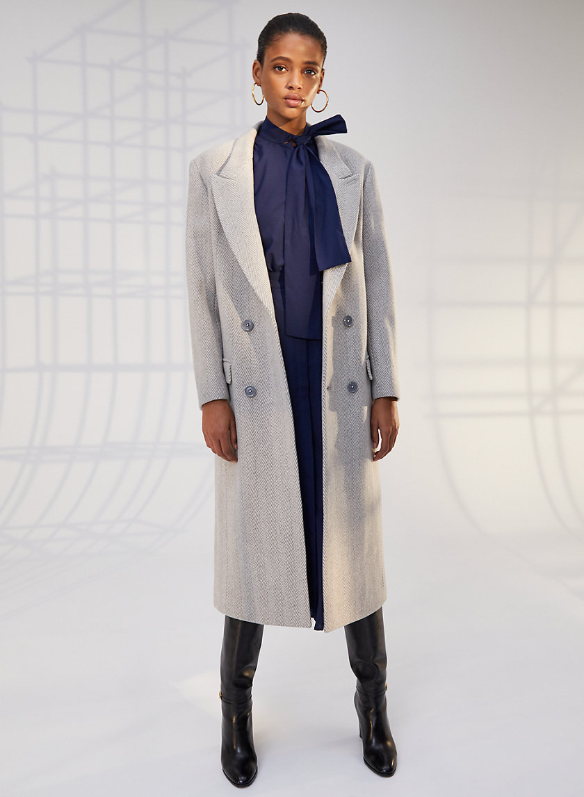 HYDE WOOL COAT - Long wool coat HYDE WOOL COAT - Long wool coat