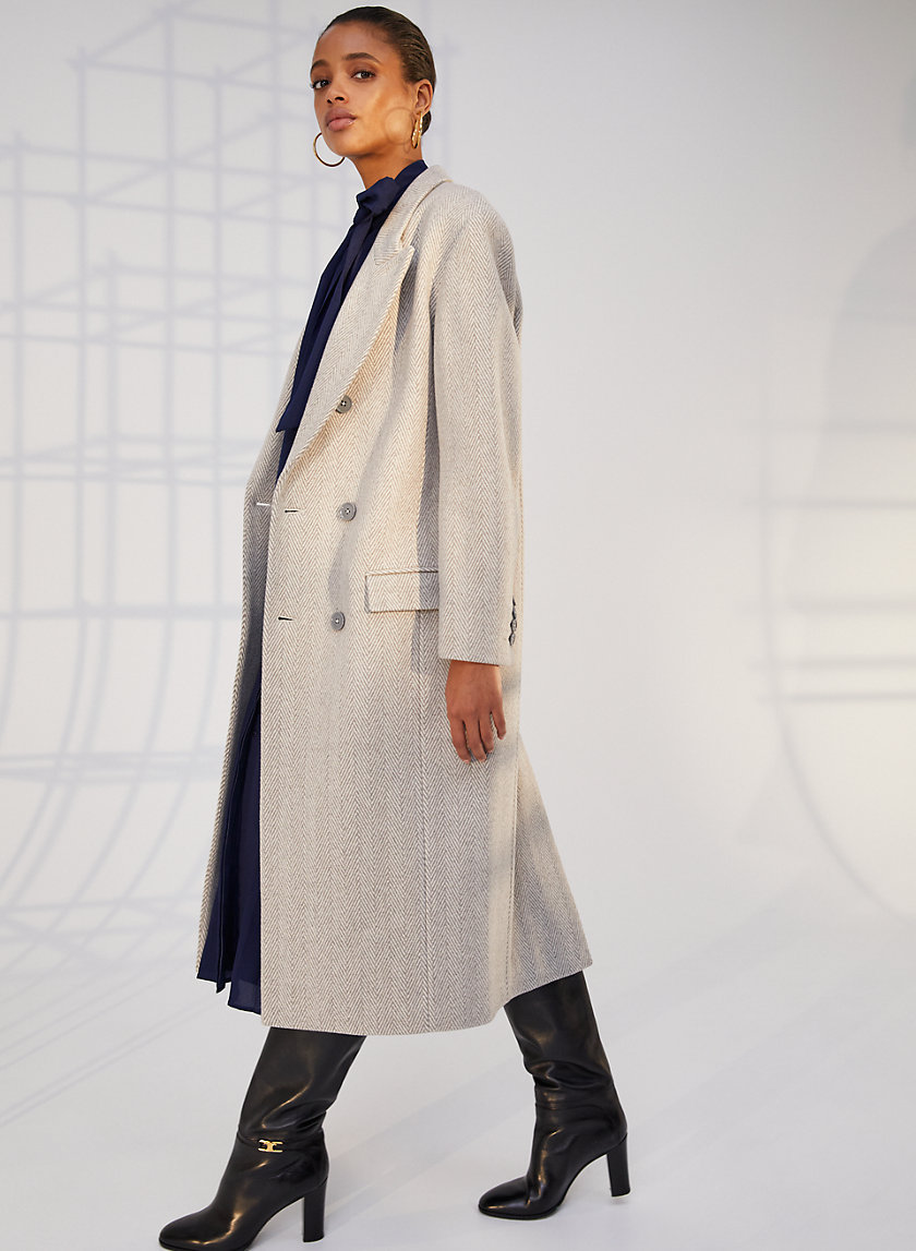 HYDE WOOL COAT - Long wool coat HYDE WOOL COAT - Long wool coat