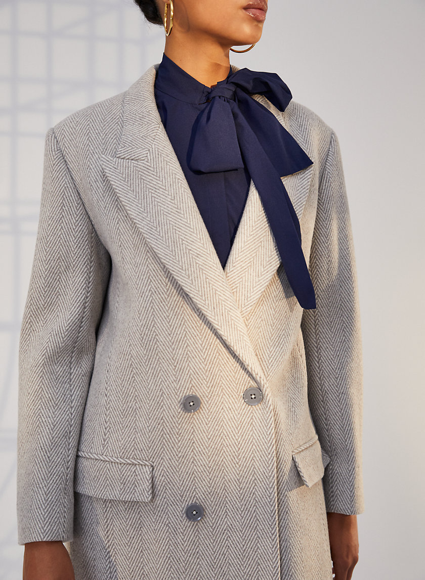 HYDE WOOL COAT - Long wool coat HYDE WOOL COAT - Long wool coat