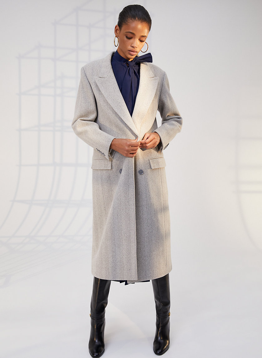 HYDE WOOL COAT - Long wool coat HYDE WOOL COAT - Long wool coat
