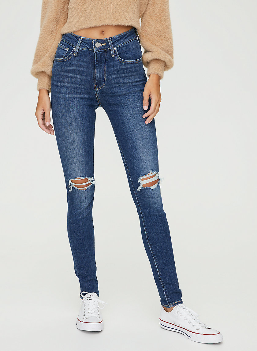 721 SKINNY - High-waisted ripped jeans 721 SKINNY - High-waisted ripped jeans