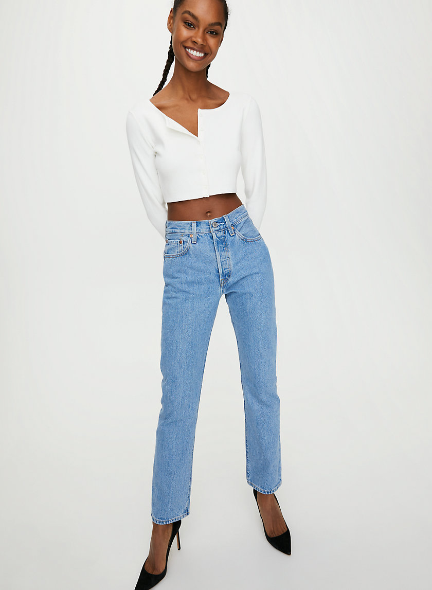 Levi's 501 Crop Jean – Luxor Street  Trousers women wide leg, Jeans outfit  women, Womens cropped jeans