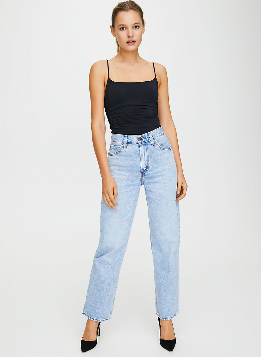 DAD JEAN - High-waisted straight-leg jeans DAD JEAN - High-waisted straight-leg jeans