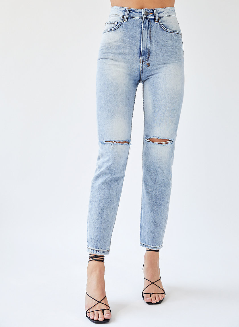 CHLO WASTED MORTAL SLASH - High-waisted '90s jean CHLO WASTED MORTAL SLASH - High-waisted '90s jean