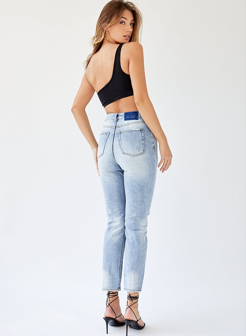 CHLO WASTED MORTAL SLASH - High-waisted '90s jean CHLO WASTED MORTAL SLASH - High-waisted '90s jean