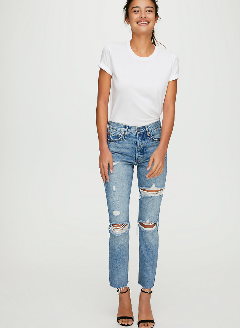 KAROLINA A LITTLE MORE LOVE - High-waisted skinny jean KAROLINA A LITTLE MORE LOVE - High-waisted skinny jean