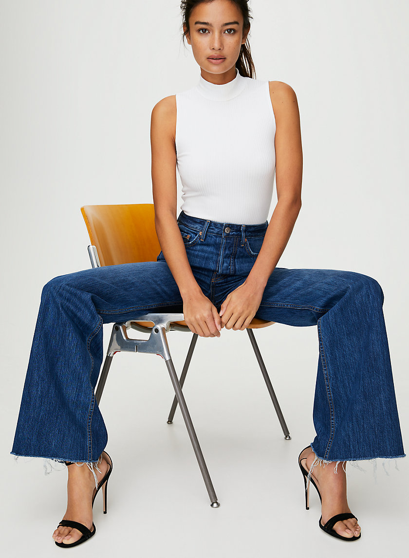 CARLA BLUE SUNDAY - High-waisted bell bottoms CARLA BLUE SUNDAY - High-waisted bell bottoms