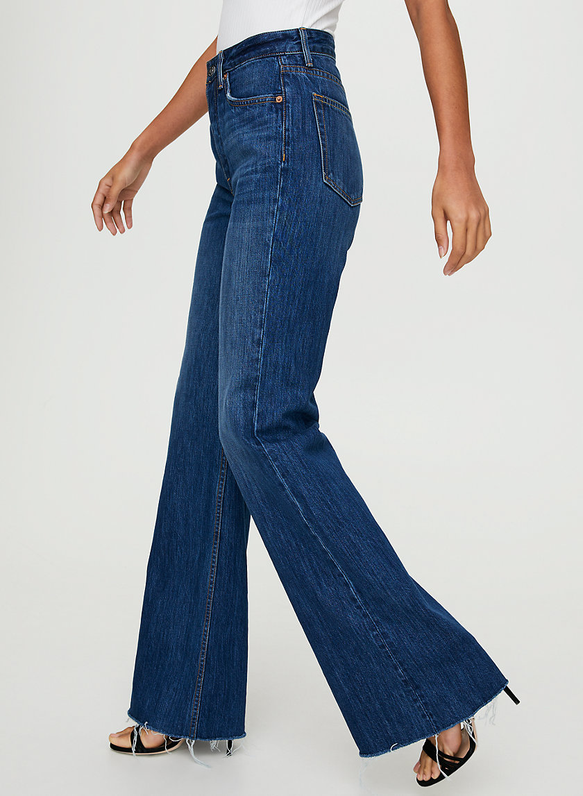 CARLA BLUE SUNDAY - High-waisted bell bottoms CARLA BLUE SUNDAY - High-waisted bell bottoms