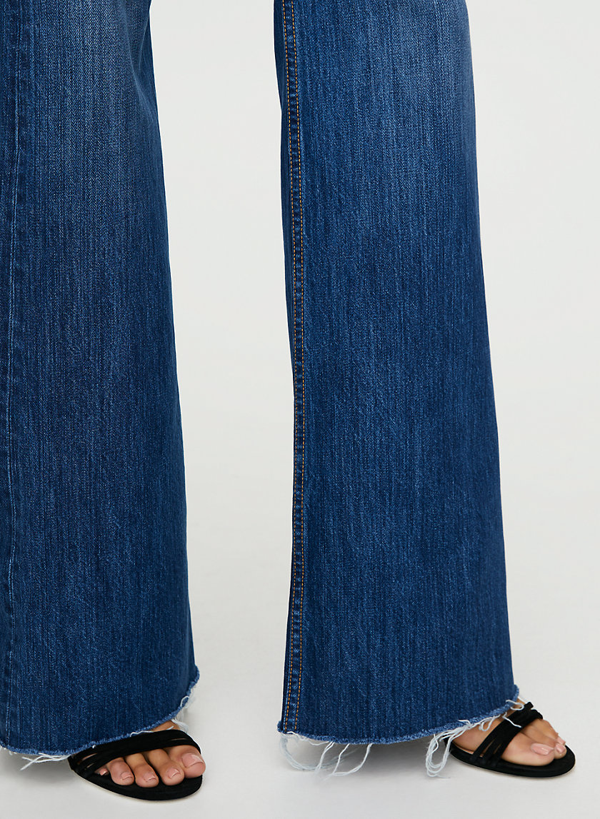 CARLA BLUE SUNDAY - High-waisted bell bottoms CARLA BLUE SUNDAY - High-waisted bell bottoms