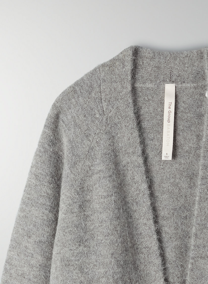 Aritzia 2025 grey cardigan