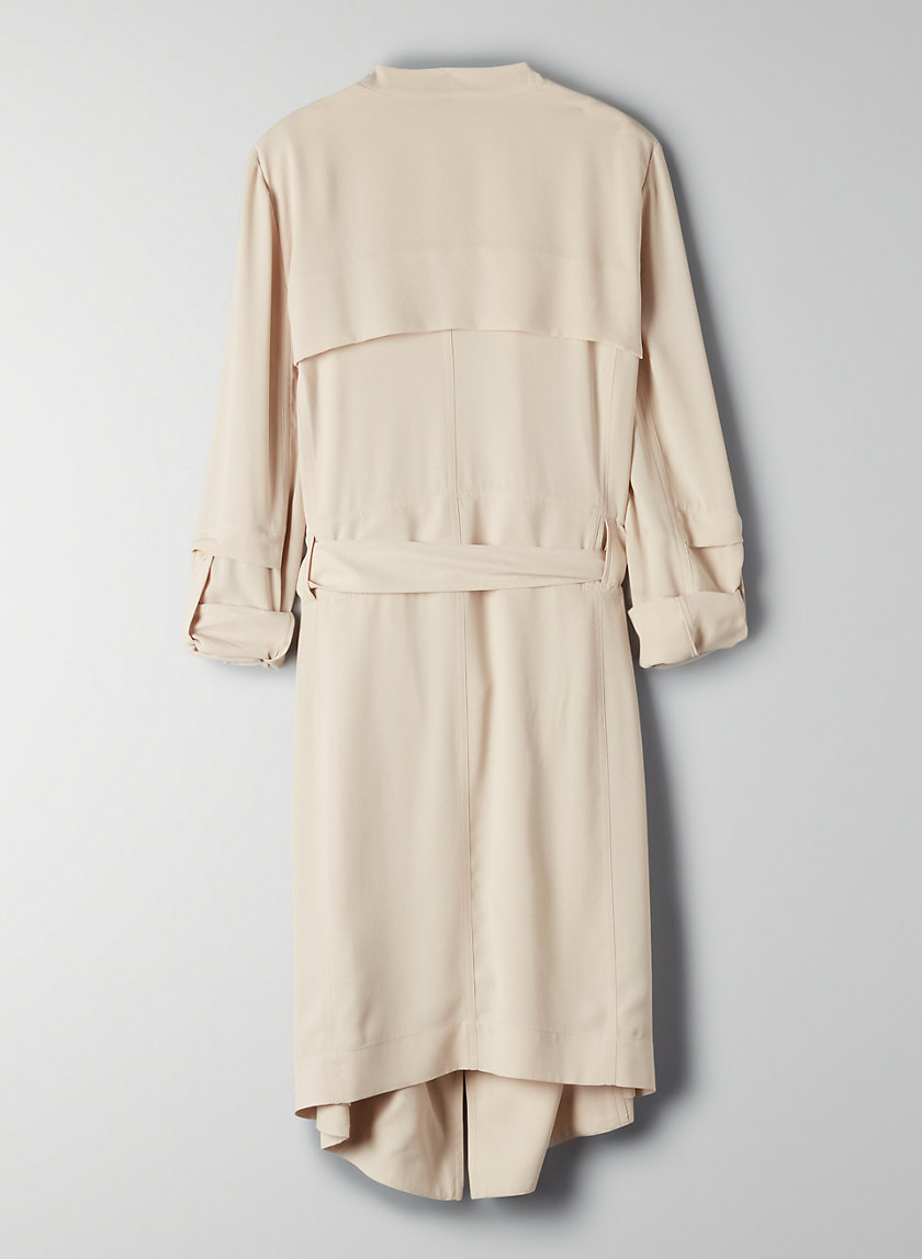 Babaton FLOWY TRENCH COAT Aritzia CA