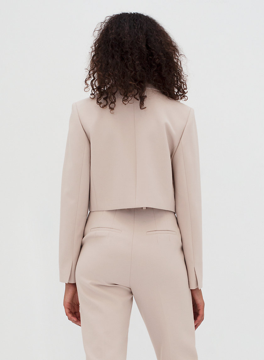 aritzia cropped blazer