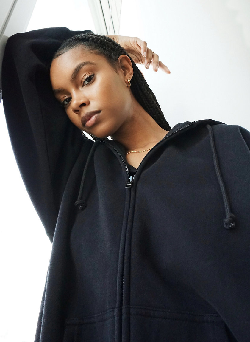 Tna COZYAF BOYFRIEND ZIPUP HOODIE Aritzia CA