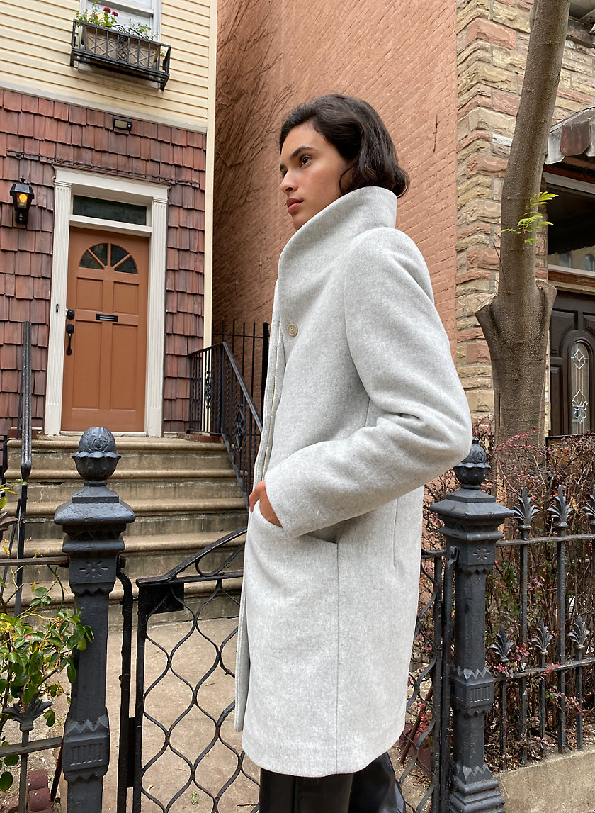 Wilfred cocoon deals wool coat