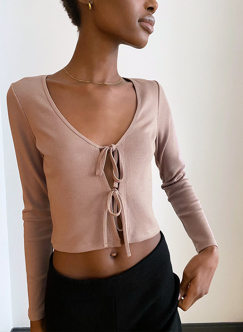 Wilfred Free ONLY TIE-FRONT LONGSLEEVE 