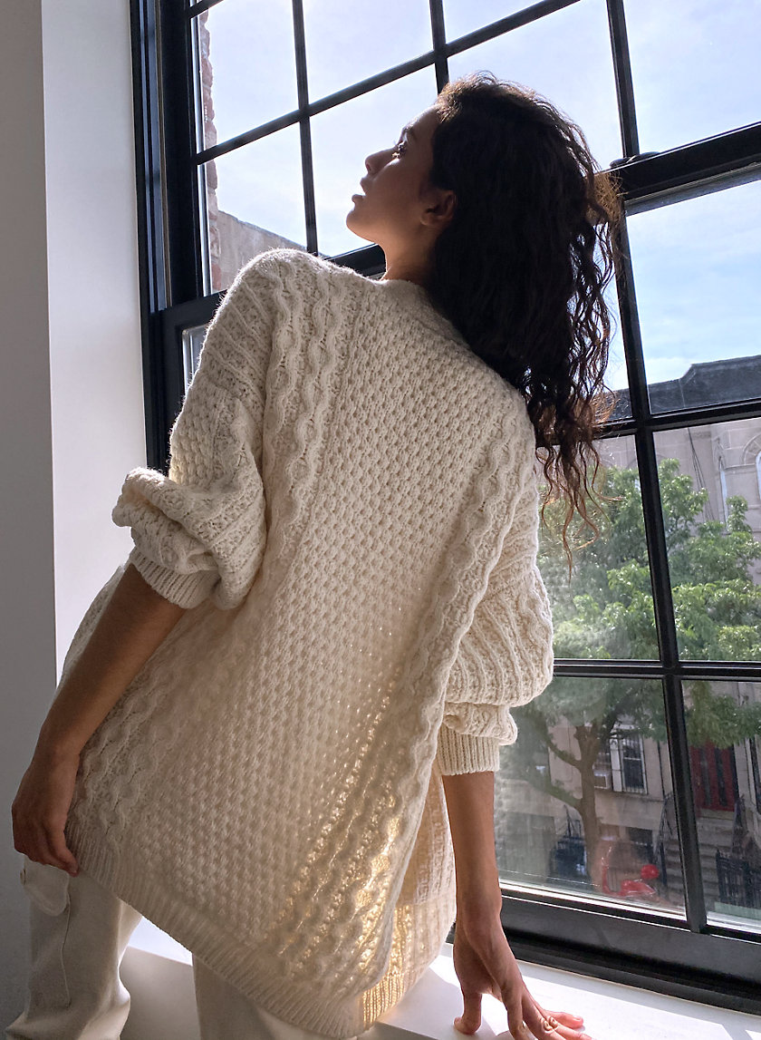 Wilfred Free CABLE KNIT CARDIGAN | Aritzia INTL