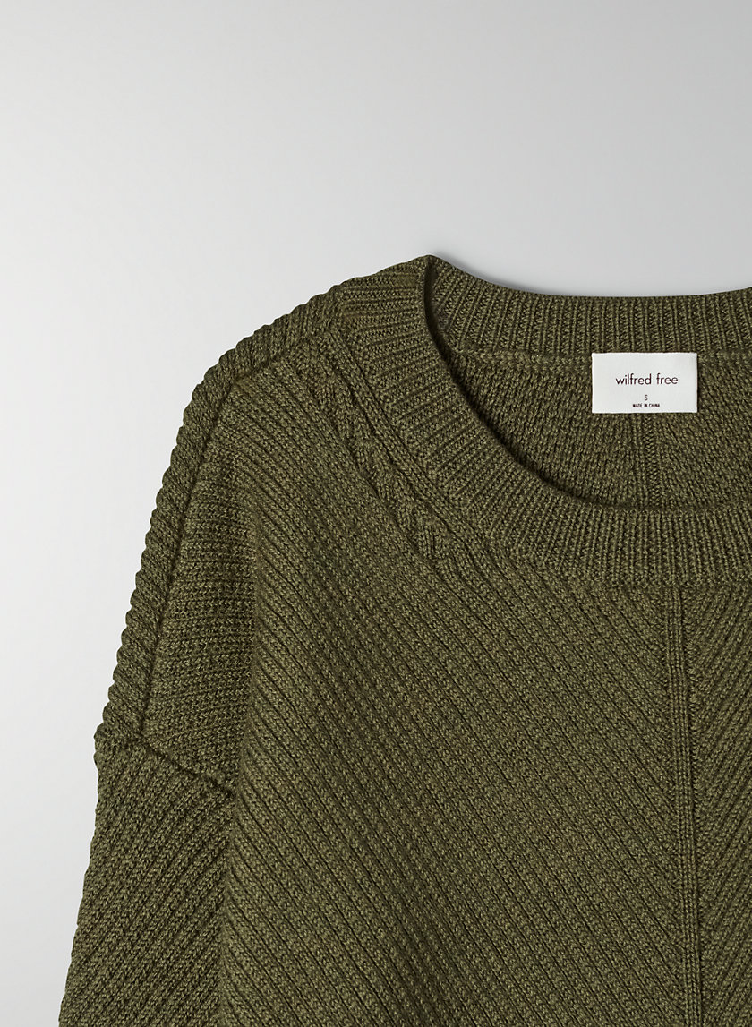 Aritzia green outlet sweater