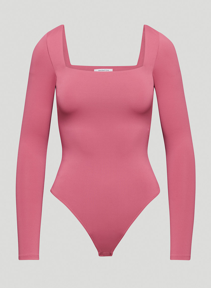 Babaton CONTOUR SQUARENECK LONGSLEEVE BODYSUIT Aritzia US