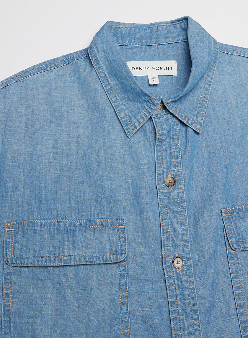 Denim Forum THE SADE DENIM SHIRT | Aritzia US