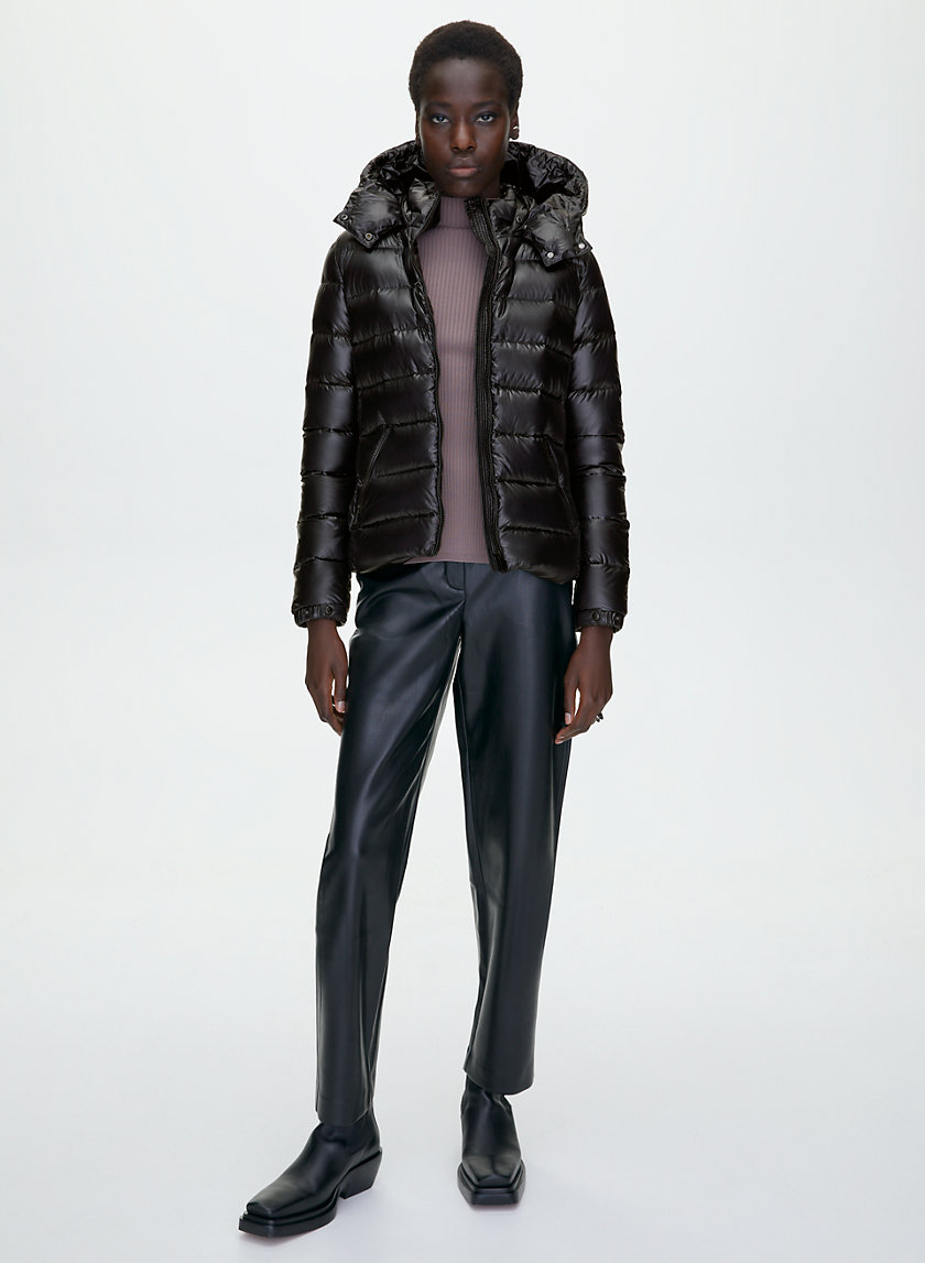 aritzia black puffer